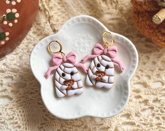 Pantasmas, Polymer Clay Earrings, Fall, Halloween