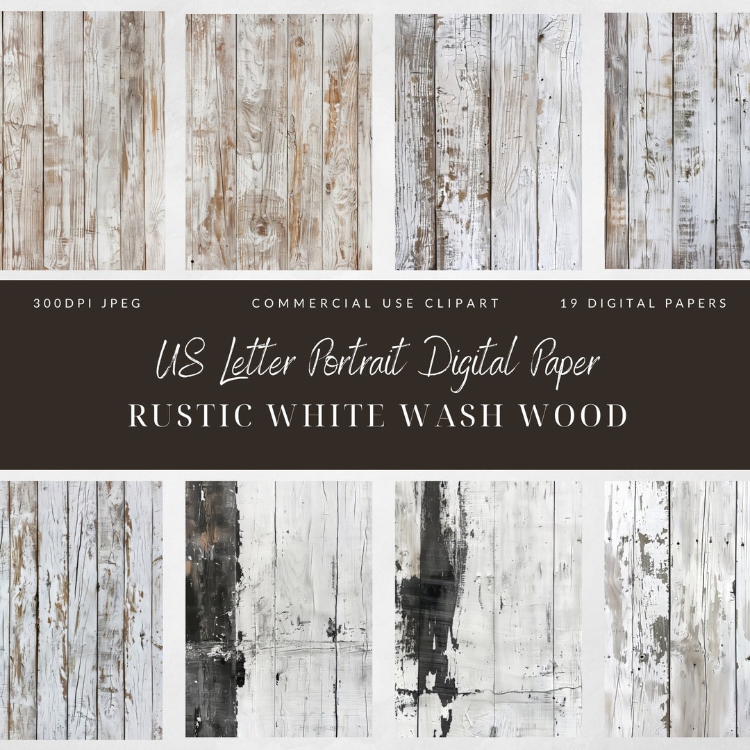 Rustiek wit gewassen hout digitaal papier: Amerikaanse letterplanken  (digitale download) - Etsy België, image size:1080x1080