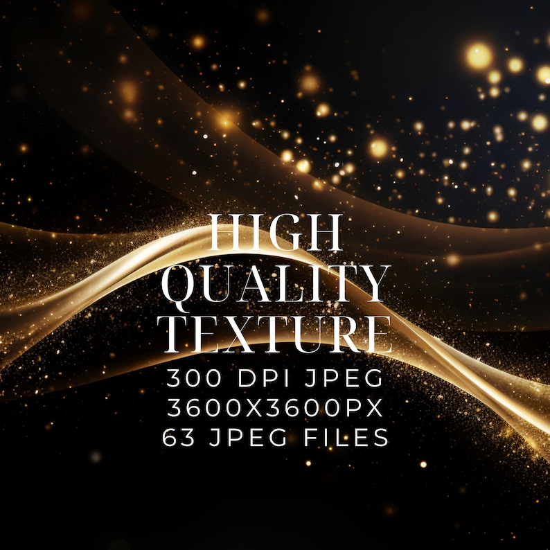 Black & Gold Texture Pack Mega Use12x12in