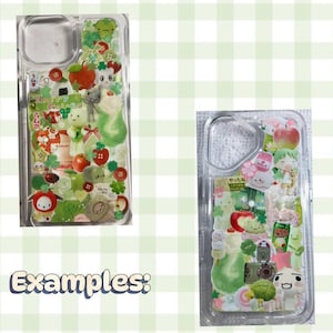 Custom Handmade Sticker Deco Phonecase (read description) image 7
