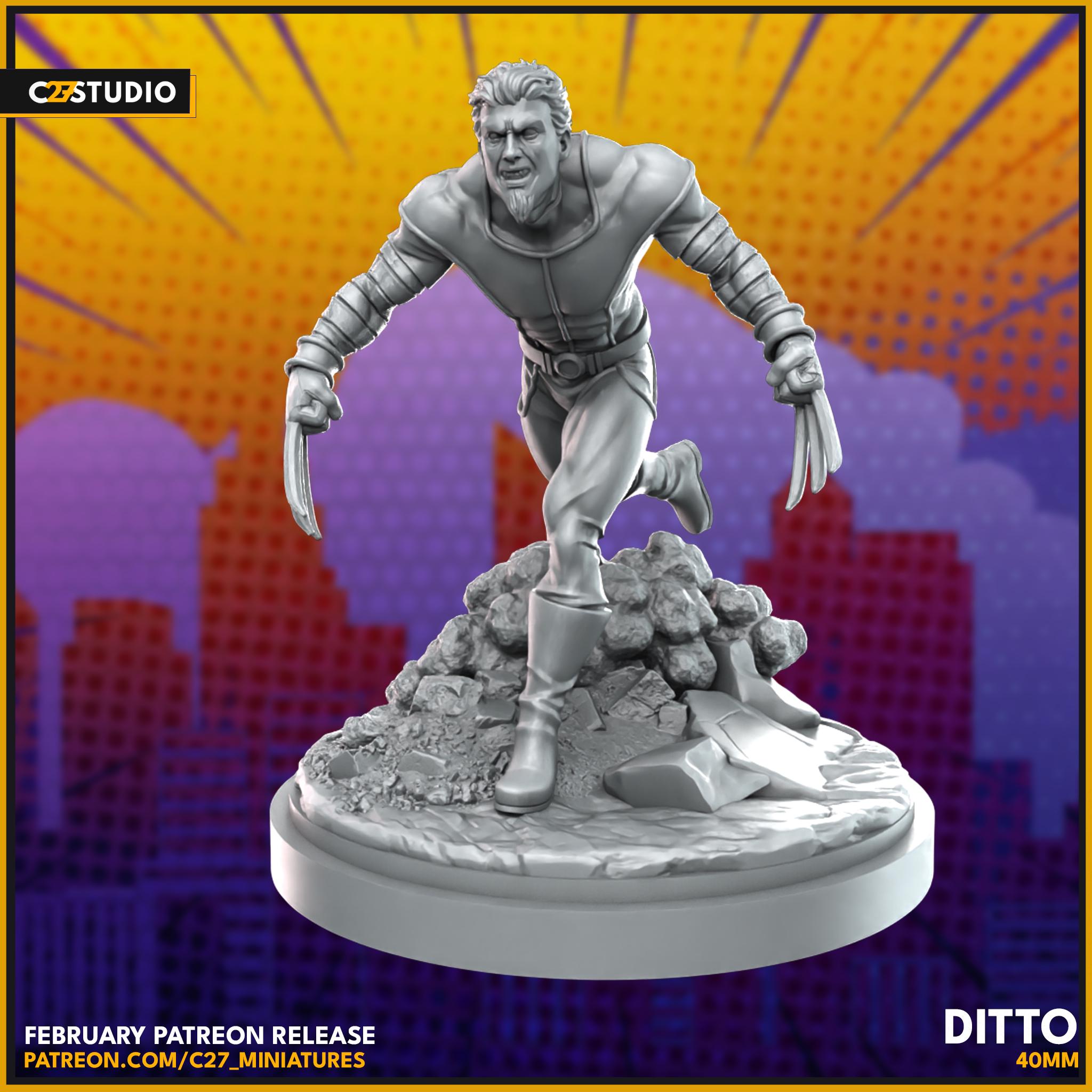 Mimic - Crisis Protocol - Marvel Fan Art - 3d Printed TTRPG