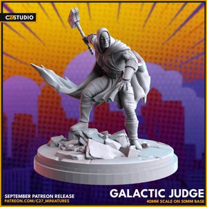 Ronan Oskarżyciel - Protokół Kryzysowy - Fan Art Marvela - Miniatura RPG drukowana w 3D