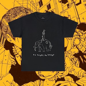 Tekkonkinkreet Shiro シロ anime manga olifant circus Unisex zwaar katoenen T-shirt