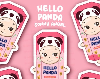 Sonny Angels Sticker Animal Series 3 Merch Zebra Magic 