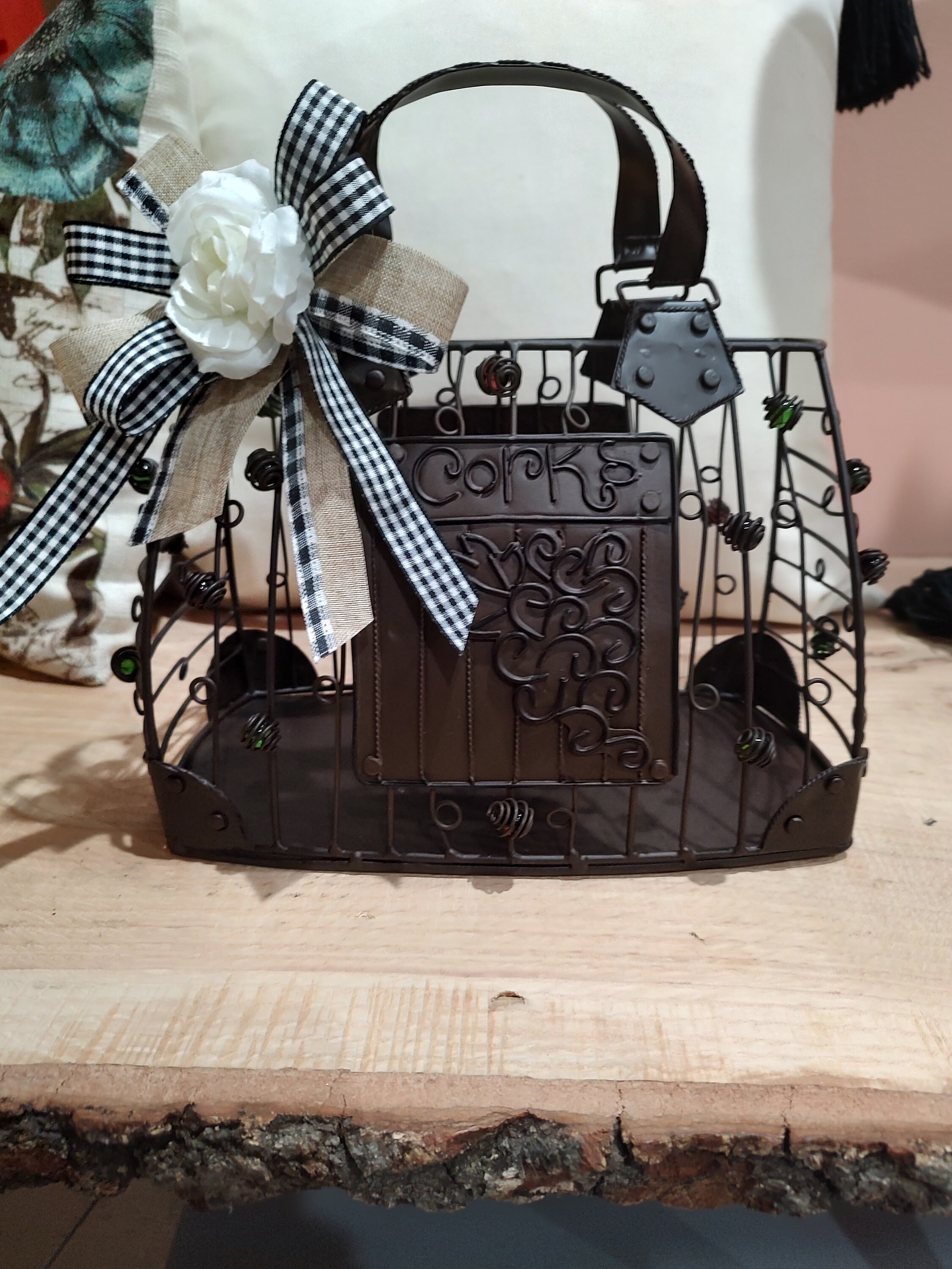 Wine Cork Purse Etsy