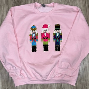 Adult NUTCRACKER PATCH CREWNECK