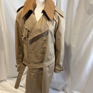 70s Burberry Trench - Etsy