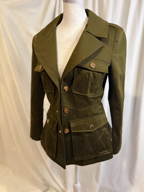 Sharp and Structured: Lady Miao Studio Military J… - image 14