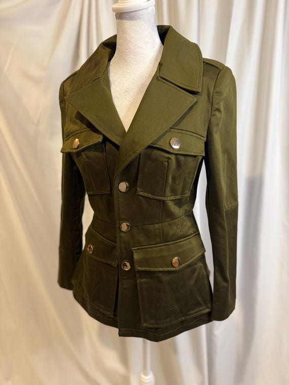 Sharp and Structured: Lady Miao Studio Military J… - image 1