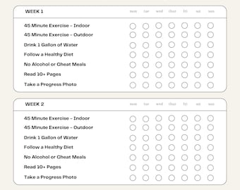 75-daagse uitdaging: digitale dagelijkse checklist (pdf)