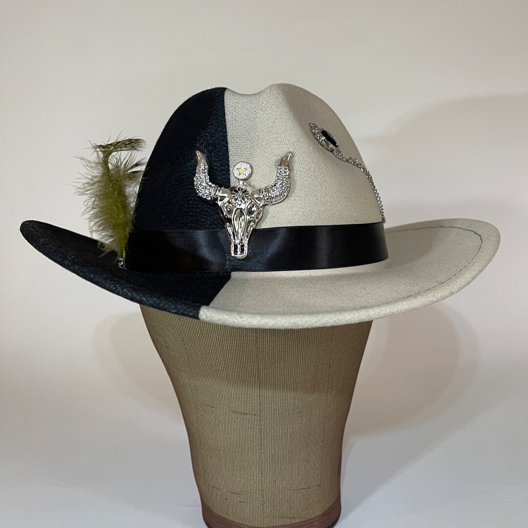 Cowboy Hat – Half and Half Western Steampunk - Etsy