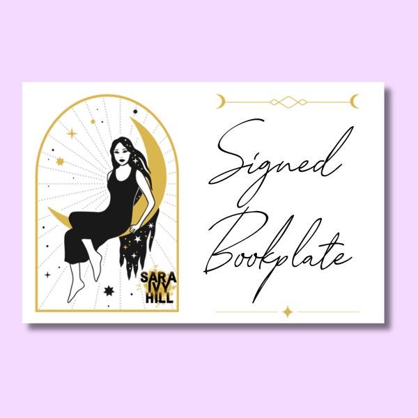 Signed Bookplate from Sara Ivy Hill