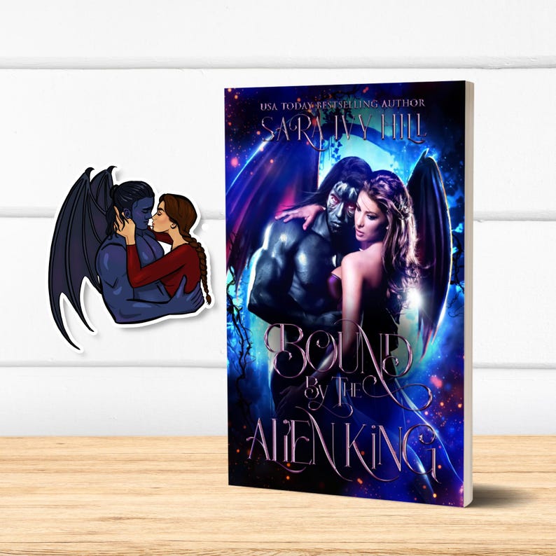 Salt Planet Giants monster romance series - Paperback Books Signed by the Author BoundbytheAlienKing