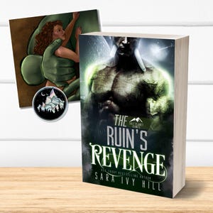 Salt Planet Giants monster romance series - Paperback Books Signed by the Author Ruin's Revenge
