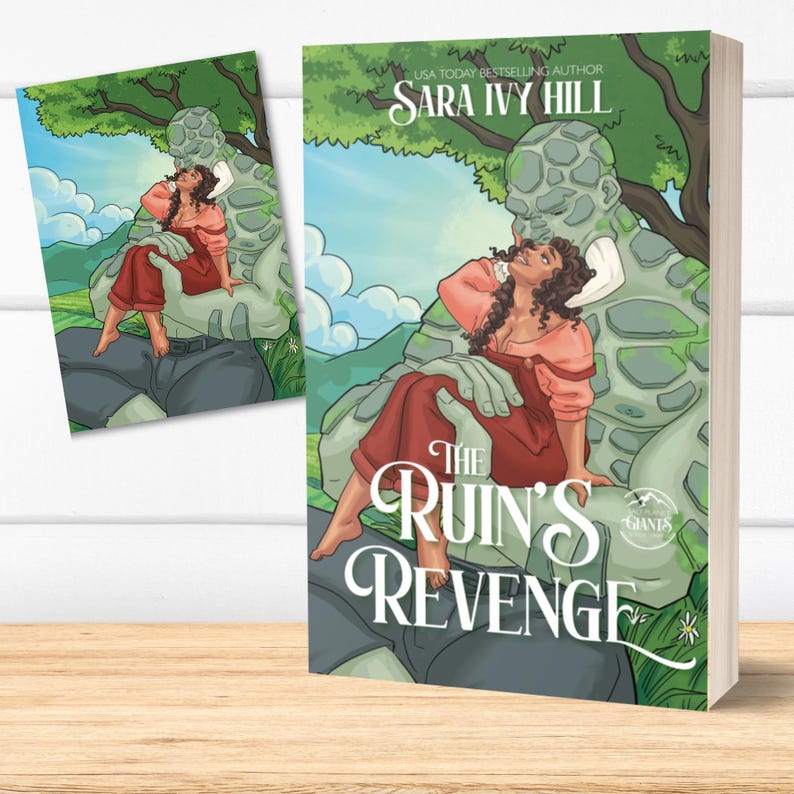 Salt Planet Giants monster romance series - Paperback Books Signed by the Author Ruin's Revenge - NEW