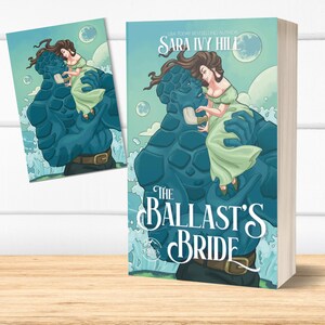 Salt Planet Giants monster romance series - Paperback Books Signed by the Author Ballast's Bride-NEW