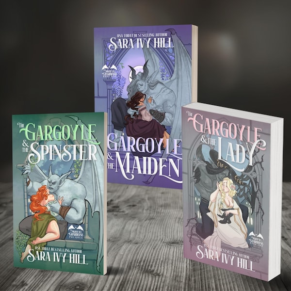 Nightfall Guardians Series Signed Paperbacks - Fantasy Monster Romance Book