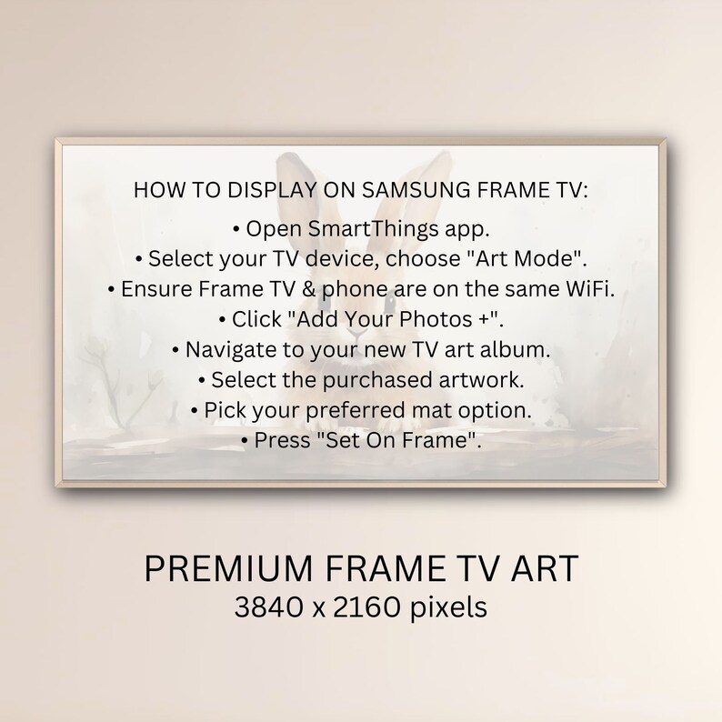 Frame TV Screensaver Kitchen Instant Download, Easter Carrots Artwork