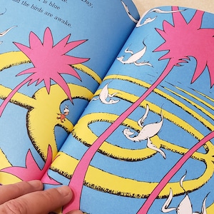 Used copy of Dr Seuss books for children hard cover oh the thinks you can think book excellent like new Dr Seuss collectible books