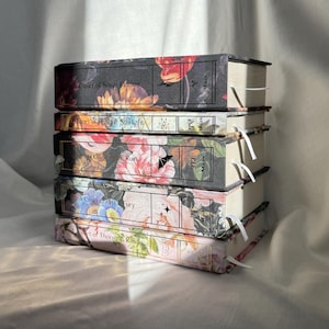 ACOTAR Book Series by Sarah J. Maas - Special Edition Rebind - Handmade Clothbound Hardcover