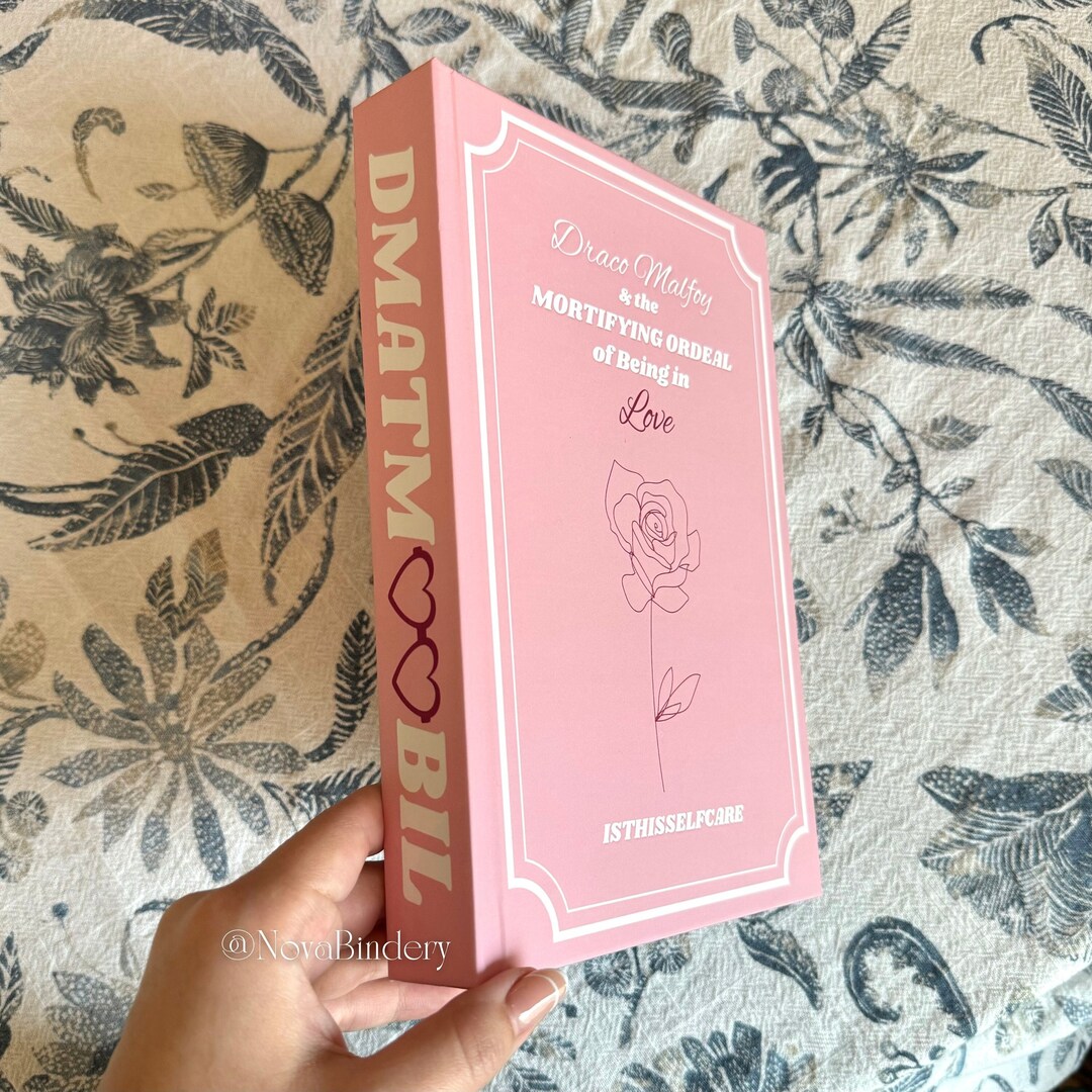 Draco Malfoy & the Mortifying Ordeal of Being in Love DMATMOOBIL Book Dramione Fanfic Etsy