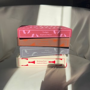 The Twilight Saga Book Series by Stephenie Meyer - Special Edition Rebind - Penguin Clothbound Classics