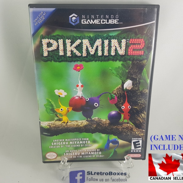 Pikmin Gamecube Replacement Case Etsy