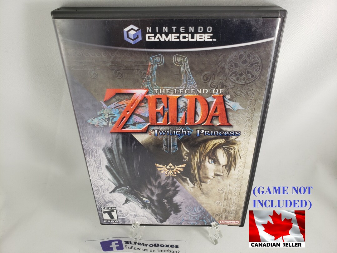 The Legend of Zelda TWILIGHT PRINCESS Gcn, Nintendo Gamecube Reprinted