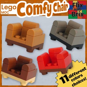 LEGO MOC Comfy Chairs
