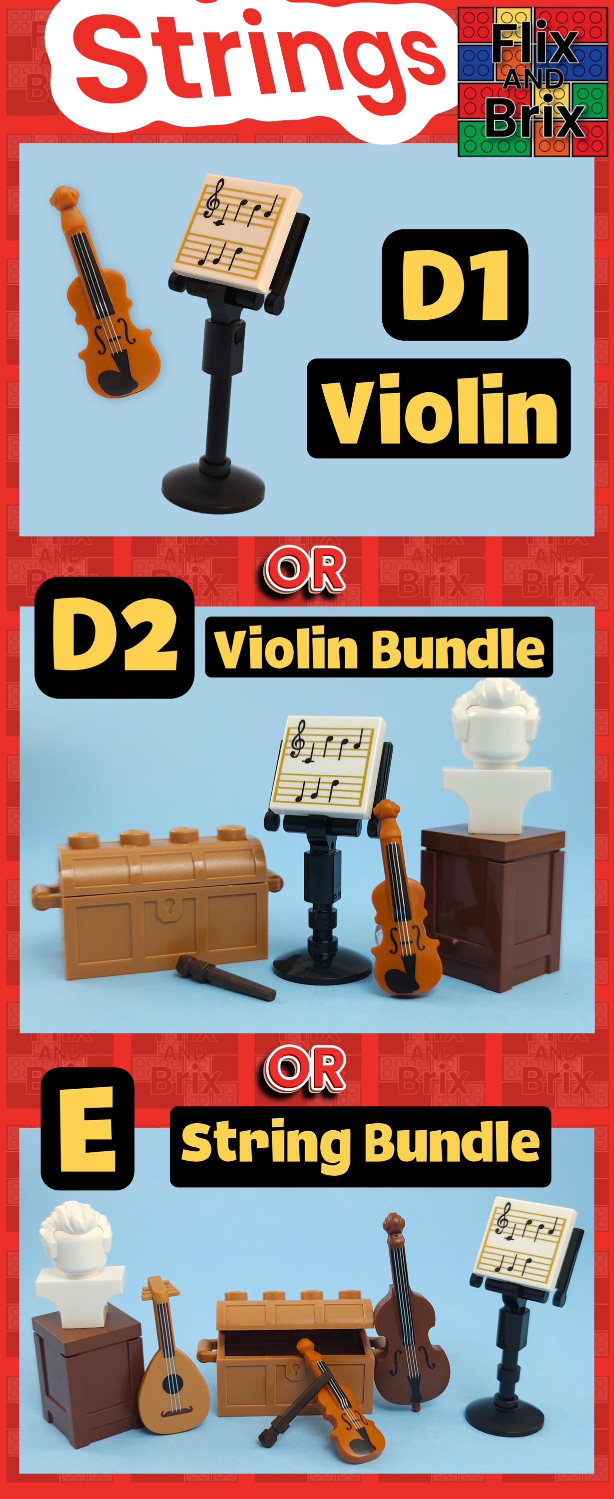 LEGO Musical Instruments - Etsy