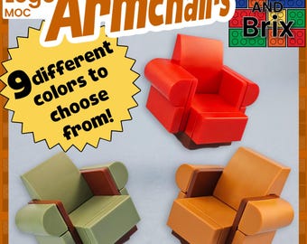 LEGO MOC Armchairs