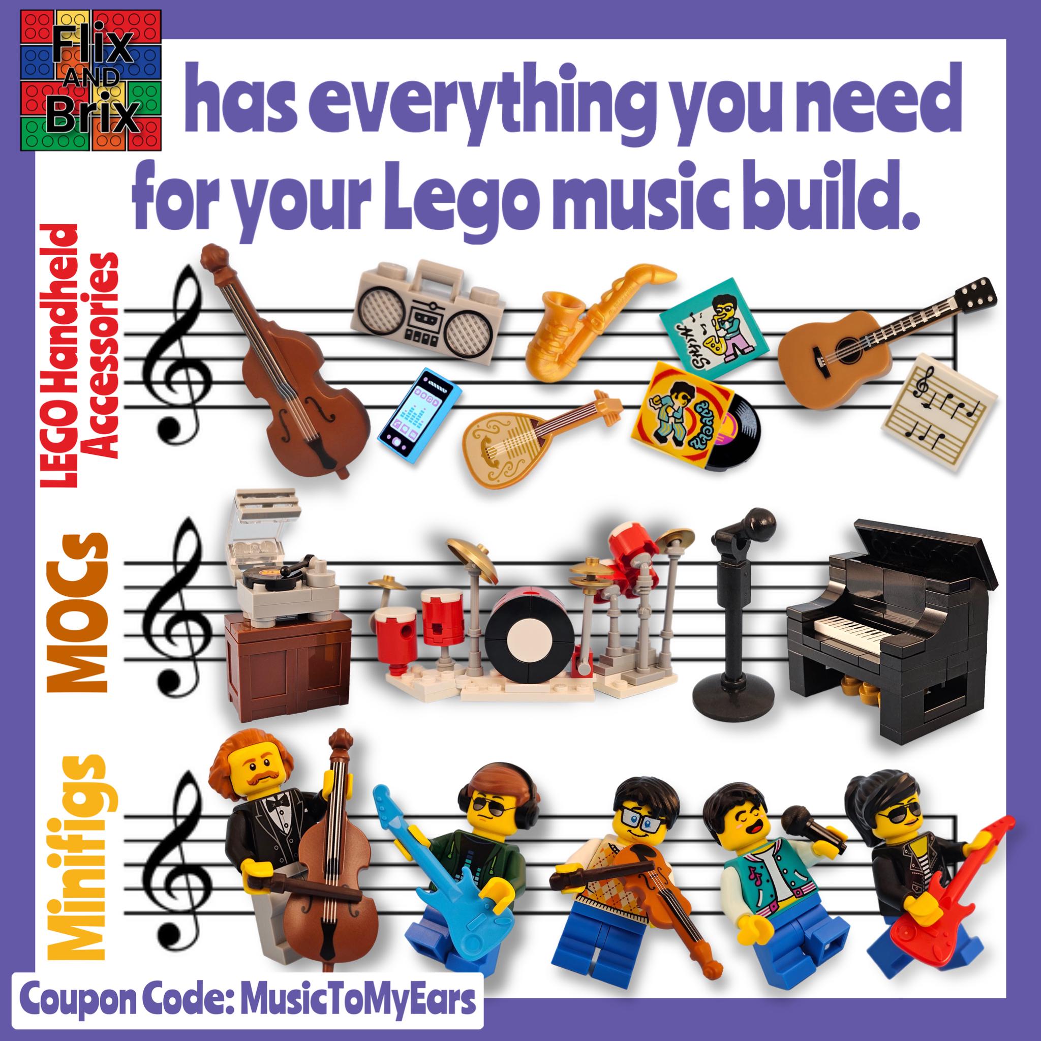 LEGO Saxophonist - Etsy