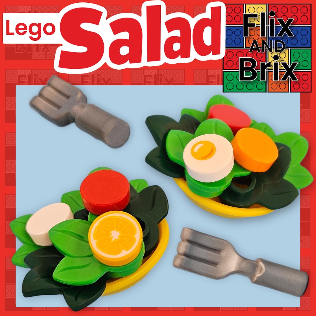 LEGO Salad Set - Etsy