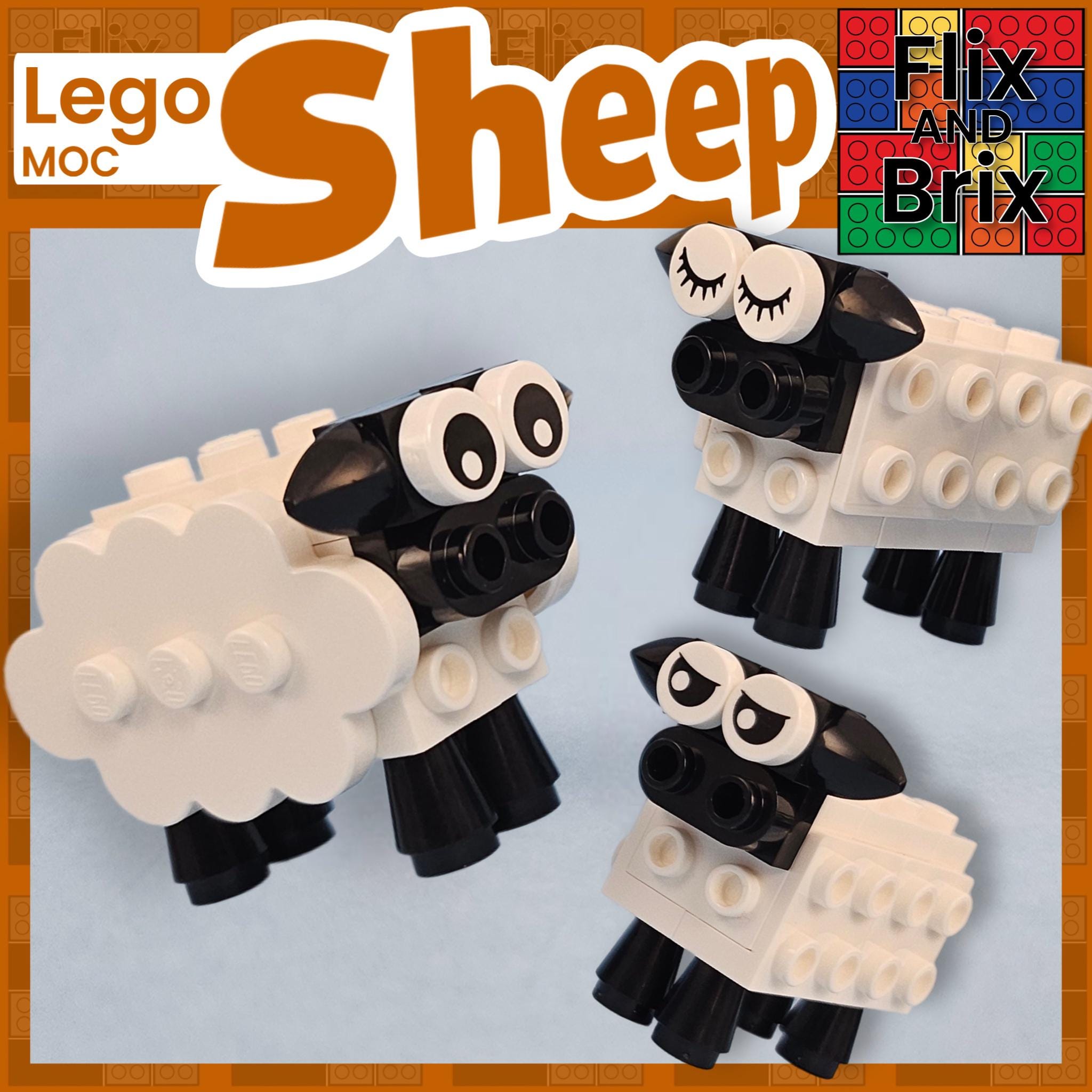 LEGO MOC Sheep - Etsy
