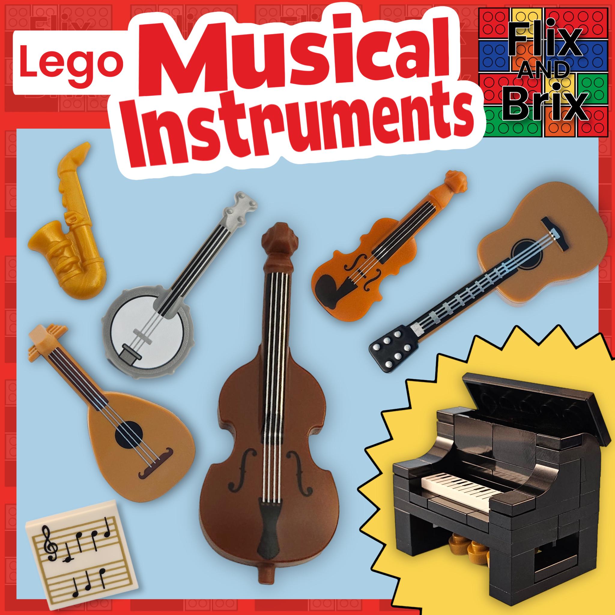 LEGO Musical Instruments - Etsy