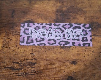 Y2K "Read Me" Bookmark