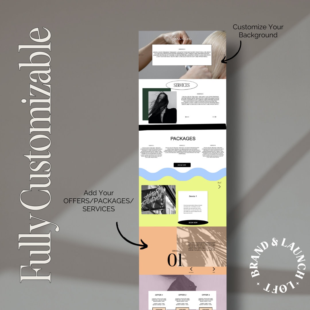 Showit Template Add On Showit Website Template Showit Accordion