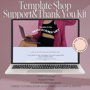 Showit Designer Deliverables Page, Showit Website template, Showit Web Designer Templates, Showit Template Shop, Showit Template Support