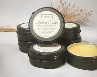 Leather Salve, Balm, Handbag Conditioner