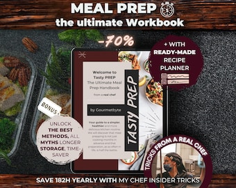 Meal Prepping Guide, Meal Prep Ebook, Meal Prep 101, Healthy Meal Prep, Meal Prep Ideas, Meal Prep Tips, Food Prep, Easy Meal Prep