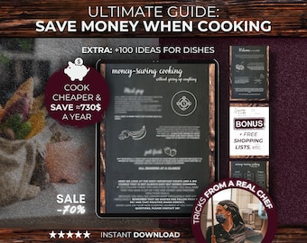 Cooking Cheap Guide, Save Money Cooking, Cooking Cheat Sheet, Cheap Dishes to Cook, Budget Cooking, Cheap Recipe, Budget Meal Ideas