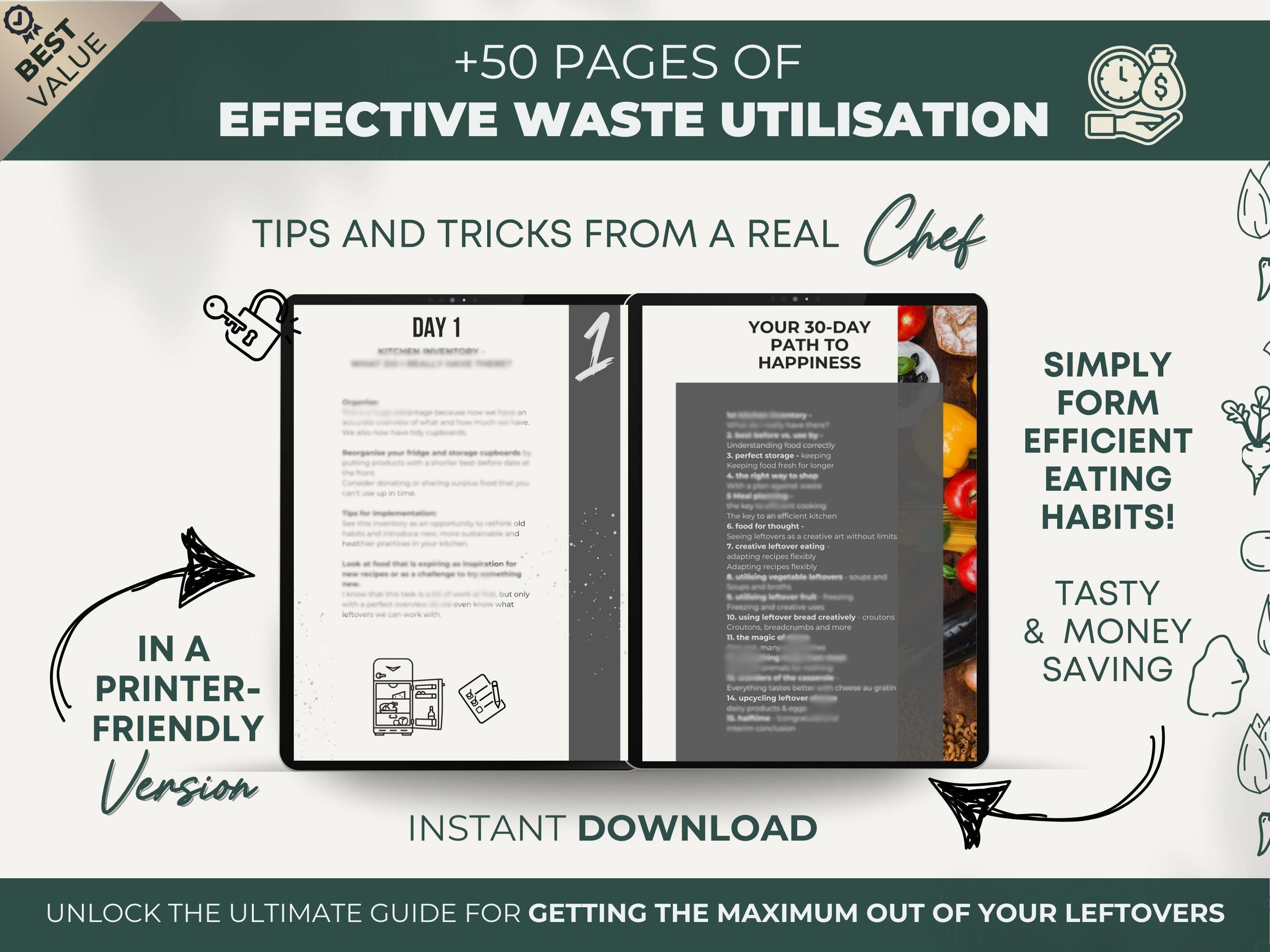 Food Waste Recycling, Reduce Food Waste Guide, How to Use Leftovers ...