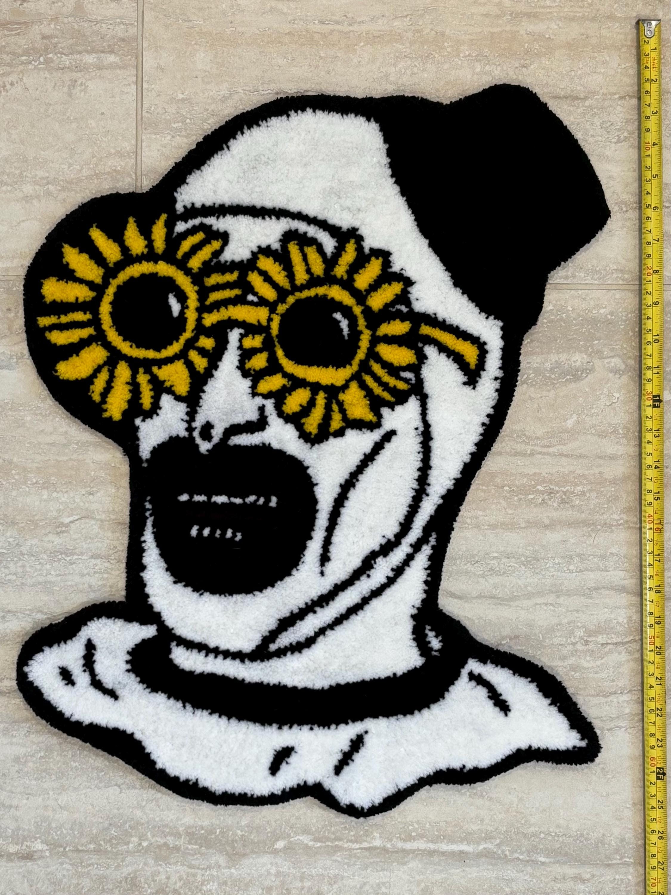 Sunflower Glasses Clown Rug - Etsy