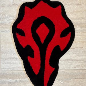 Horde World of Warcraft Rug - Etsy
