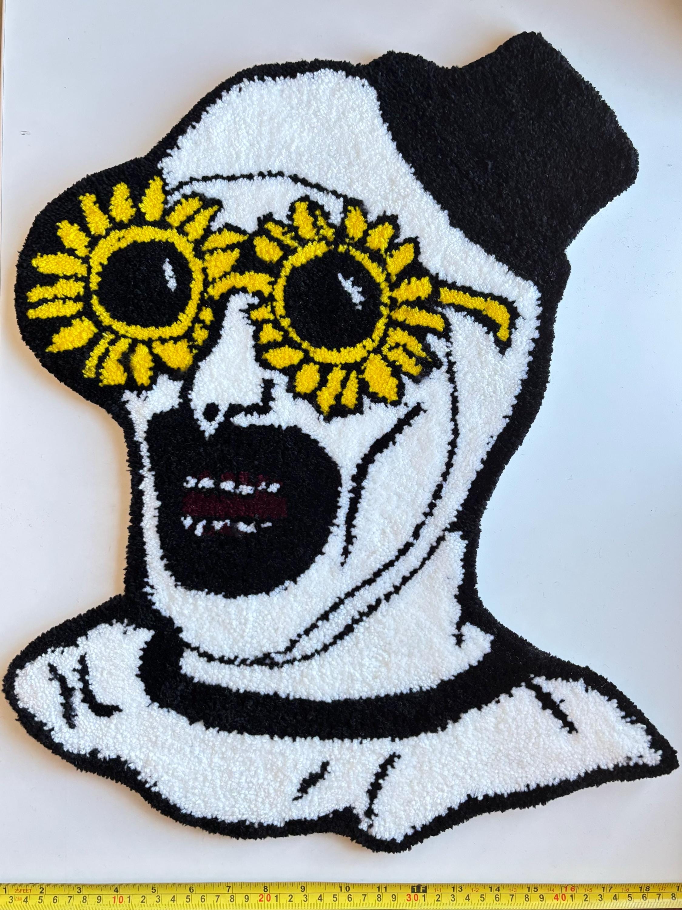 Lunettes De Soleil Flower - Modèle Terrifier Horror - Jaune - Unisexe