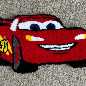 Lightning Car Rug