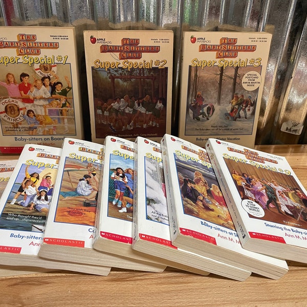 Original Baby-Sitters Club Super Specials and Special Edition Readers Request by Ann M. Martin. All sold separately.  In Used-Good condition