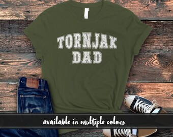 Tornjak Dog Dad T-Shirt | Perfektes Geschenk für Hundeliebhaber | Tornjak Liebhaber Geschenk | Bequem n Stilvoll | Niedliches n lustiges Tornjak Liebhaber Geschenk Tee
