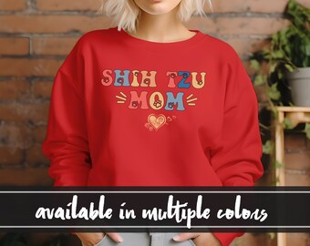 Shikoku Dog Mom Sweatshirt, Shikoku Mom Crewneck Sweatshirt, Dog Mom Sweatshirt, Dog Mom Crewneck, Shikoku Dog Gift
