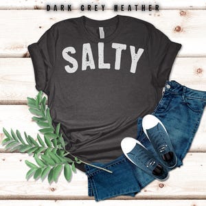Salty Political Satire T-Shirt, Funny Election Humor, Clever Political Commentary Graphic Tee